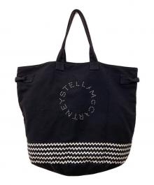 STELLA McCARTNEY（ステラマッカートニー）の古着「キャンバストートバッグ」｜ブラック