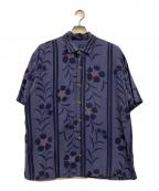 TOMMY BAHAMAトミーバハマ）の古着「アロハシャツ」｜ネイビー