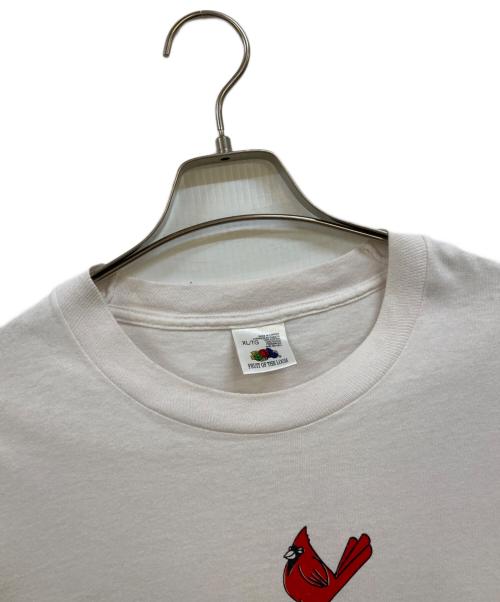 FRUIT OF THE LOOM（フルーツオブザルーム）FRUIT OF THE LOOM (フルーツオブザルーム) 90's 両面アニマルプリントTシャツ ピンク サイズ:XLの古着・服飾アイテム
