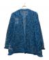AMERI (アメリ) MEDI TAPE EMBROIDERY MESH ボタンレスジャケット ブルー サイズ:Free 未使用品：10000円