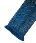 中古・古着 AMERI (アメリ) MEDI TAPE EMBROIDERY MESH ボタンレスジャケット ブルー サイズ:Free 未使用品：10000円