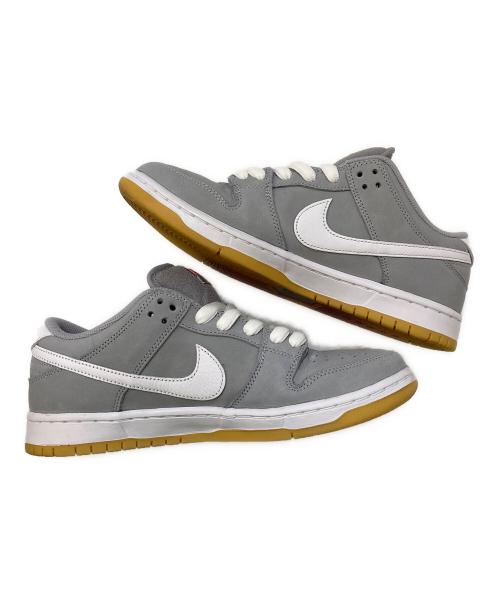 NIKE SB（ナイキエスビー）NIKE SB (ナイキエスビー) Dunk Low Pro ISO Wolf Grey Gum グレー サイズ:US8.5の古着・服飾アイテム
