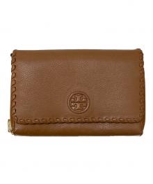 TORY BURCH（トリーバーチ）の古着「レザーショルダーウォレット」｜ブラウン