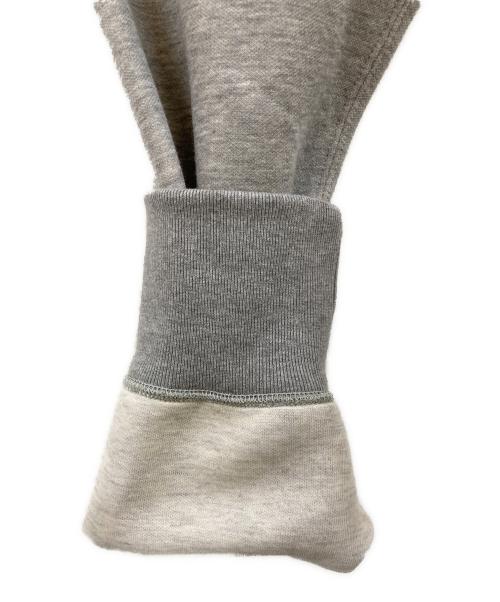sacai（サカイ）sacai (サカイ) Sponge Sweat x Cotton Poplin Pullover グレー サイズ:2の古着・服飾アイテム