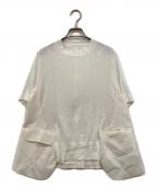 sacaiサカイ）の古着「Wool Suiting x Cotton Knit Pullover」｜ホワイト