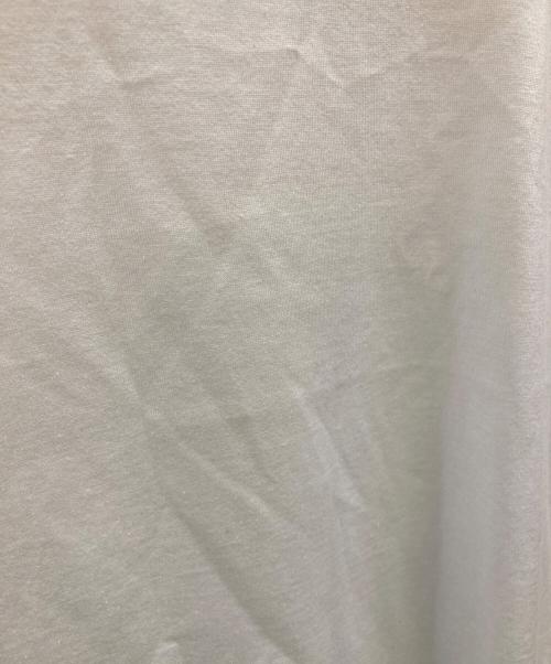 CELINE（セリーヌ）CELINE (セリーヌ) La Peau Nue フロッキープリント Tシャツ ホワイト サイズ:Ｍの古着・服飾アイテム