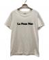 CELINE（セリーヌ）の古着「La Peau Nue フロッキープリント Tシャツ」｜ホワイト
