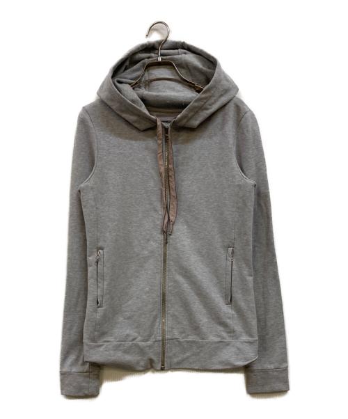 PRADA（プラダ）PRADA (プラダ) ジップアップパーカー グレー サイズ:Ｍの古着・服飾アイテム
