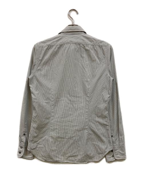 JIL SANDER（ジルサンダー）JIL SANDER (ジルサンダー) ストライプシャツ ホワイト サイズ:37の古着・服飾アイテム