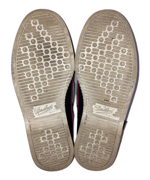 PARABOOT（パラブーツ）PARABOOT (パラブーツ) BARTH トリコロールデッキシューズ ホワイト サイズ:8の古着・服飾アイテム