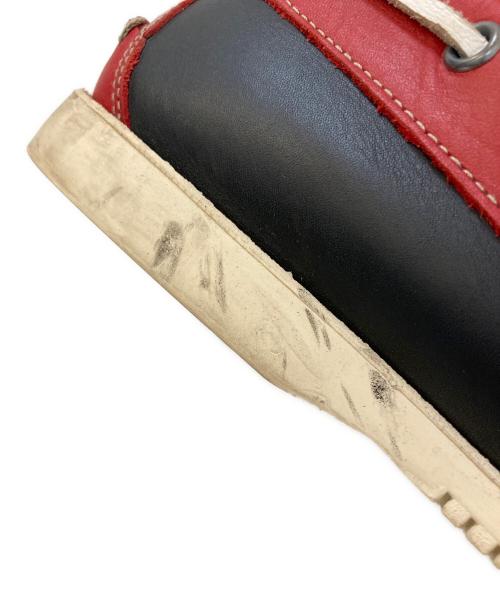PARABOOT（パラブーツ）PARABOOT (パラブーツ) BARTH トリコロールデッキシューズ ホワイト サイズ:8の古着・服飾アイテム