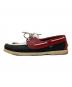 PARABOOT (パラブーツ) BARTH トリコロールデッキシューズ ホワイト サイズ:8：10000円