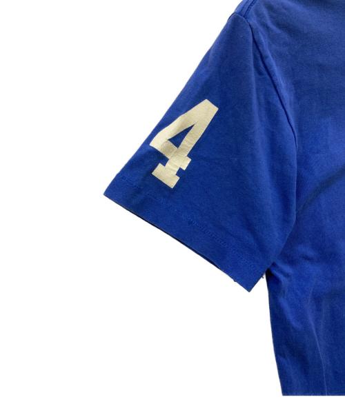 stussy（ステューシー）stussy (ステューシー) 90s プリントTシャツ ブルー サイズ:Sの古着・服飾アイテム