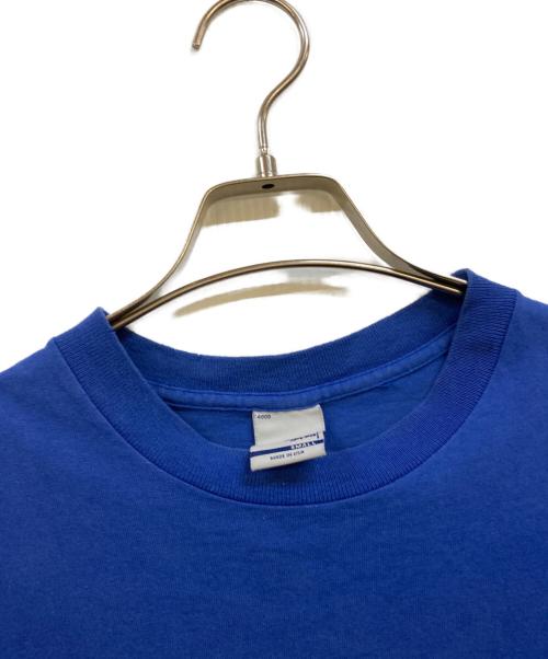 stussy（ステューシー）stussy (ステューシー) 90s プリントTシャツ ブルー サイズ:Sの古着・服飾アイテム