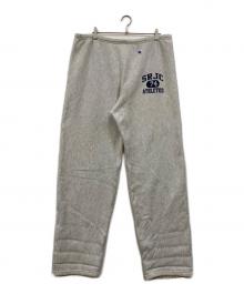 Champion（チャンピオン）の古着「90's リバースウィーブ スウェットパンツ」｜グレー