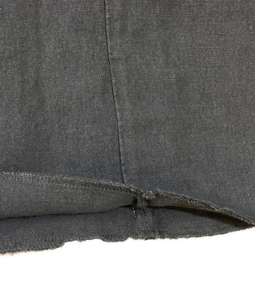 MM6 Maison Margiela（エムエムシックスメゾンマルジェラ）MM6 Maison Margiela (エムエムシックスメゾンマルジェラ) 04SS コットンリネンミディ丈スカート グレー サイズ:40の古着・服飾アイテム