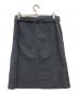 MM6 Maison Margiela (エムエムシックスメゾンマルジェラ) 04SS コットンリネンミディ丈スカート グレー サイズ:40：10000円