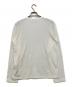 JIL SANDER (ジルサンダー) クルーネックシアーカットソー ホワイト サイズ:Ｍ 未使用品：14000円
