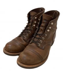 RED WING（レッドウィング）の古着「Iron Ranger」｜ブラウン