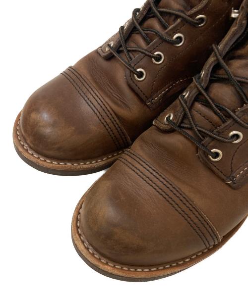 RED WING（レッドウィング）RED WING (レッドウィング) Iron Ranger ブラウン サイズ:26.5㎝の古着・服飾アイテム