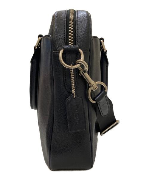 COACH（コーチ）COACH (コーチ) 2WAYレザーブリーフケース ネイビーの古着・服飾アイテム