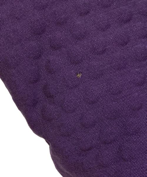 JIL SANDER（ジルサンダー）JIL SANDER (ジルサンダー) エンボスドットビッククラッチバッグ パープルの古着・服飾アイテム