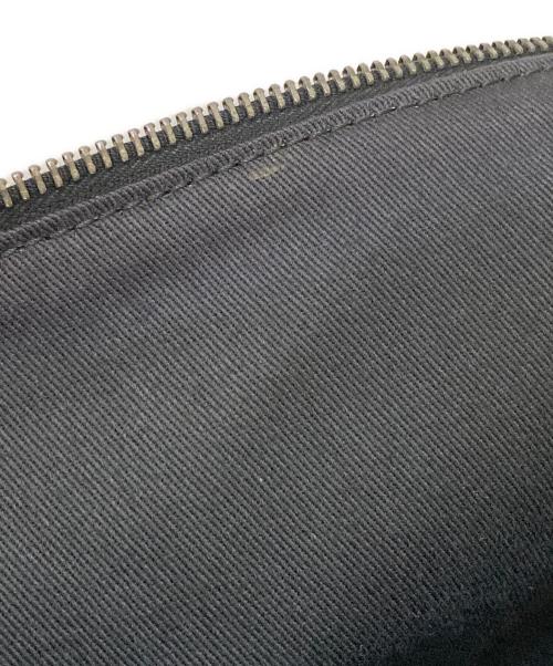 JIL SANDER（ジルサンダー）JIL SANDER (ジルサンダー) エンボスドットビッククラッチバッグ パープルの古着・服飾アイテム