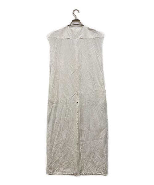 DEUXIEME CLASSE（ドゥーズィエム クラス）Deuxieme Classe (ドゥーズィエム クラス) CELERI Sleeveless ワンピース ホワイト サイズ:Ｆ 未使用品の古着・服飾アイテム