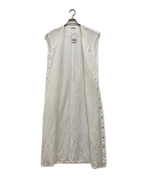 DEUXIEME CLASSE（ドゥーズィエム クラス）Deuxieme Classe (ドゥーズィエム クラス) CELERI Sleeveless ワンピース ホワイト サイズ:Ｆ 未使用品の古着・服飾アイテム