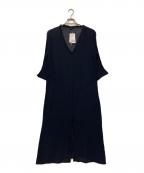 DEUXIEME CLASSEドゥーズィエム クラス）の古着「AMBAS GEA DRESS」｜ネイビー