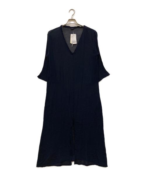 DEUXIEME CLASSE（ドゥーズィエム クラス）Deuxieme Classe (ドゥーズィエム クラス) AMBAS GEA DRESS ネイビー サイズ:Ｆ 未使用品の古着・服飾アイテム