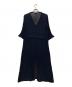 Deuxieme Classe (ドゥーズィエム クラス) AMBAS GEA DRESS ネイビー サイズ:Ｆ 未使用品：12000円