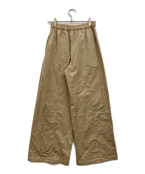 patou（パトゥ）patou (パトゥ) ゴムウエストパンツ ベージュ サイズ:34の古着・服飾アイテム