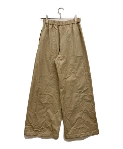 patou（パトゥ）patou (パトゥ) ゴムウエストパンツ ベージュ サイズ:34の古着・服飾アイテム