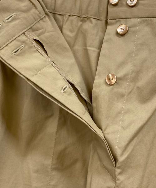patou（パトゥ）patou (パトゥ) ゴムウエストパンツ ベージュ サイズ:34の古着・服飾アイテム