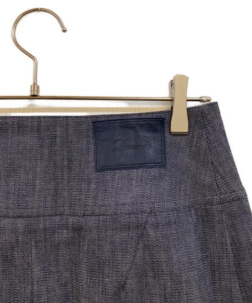 DRAWER（ドゥロワー）Drawer (ドゥロワー) ロングスカート グレー サイズ:38の古着・服飾アイテム