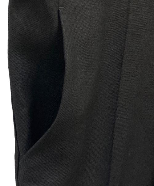 YORI（ヨリ）YORI (ヨリ) ドライツイードサロペット ブラック サイズ:38の古着・服飾アイテム