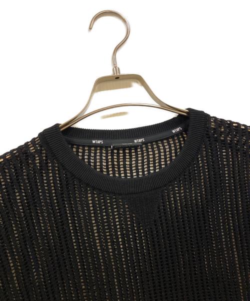 WTAPS（ダブルタップス）WTAPS (ダブルタップス) GHILL / SWEATER / COTTON ブラック サイズ:X03 未使用品の古着・服飾アイテム