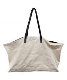 JIL SANDER（ジルサンダー）の古着「ワンダースクエア トートバッグ」｜ベージュ