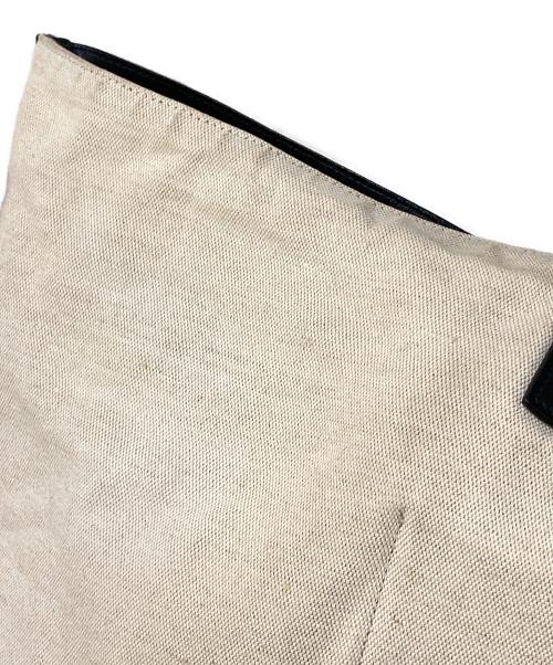 JIL SANDER（ジルサンダー）JIL SANDER (ジルサンダー) ワンダースクエア トートバッグ ベージュの古着・服飾アイテム