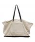 JIL SANDER (ジルサンダー) ワンダースクエア トートバッグ ベージュ：18000円