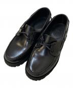 PARABOOT×BEAMS BOYパラブーツ×ビームスボーイ）の古着「別注MALO/F/RAID デッキシューズ」｜ブラック