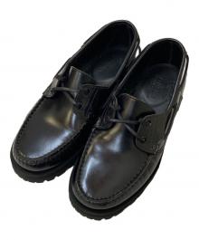PARABOOT×BEAMS BOY（パラブーツ×ビームスボーイ）の古着「別注MALO/F/RAID デッキシューズ」｜ブラック
