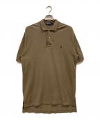 POLO RALPH LAURENポロ・ラルフローレン）の古着「ポロシャツ」｜ベージュ