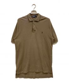 POLO RALPH LAUREN（ポロ・ラルフローレン）の古着「ポロシャツ」｜ベージュ