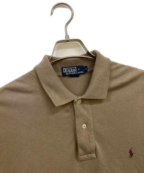 POLO RALPH LAUREN（ポロ・ラルフローレン）POLO RALPH LAUREN (ポロ・ラルフローレン) ポロシャツ ベージュ サイズ:Ｍの古着・服飾アイテム
