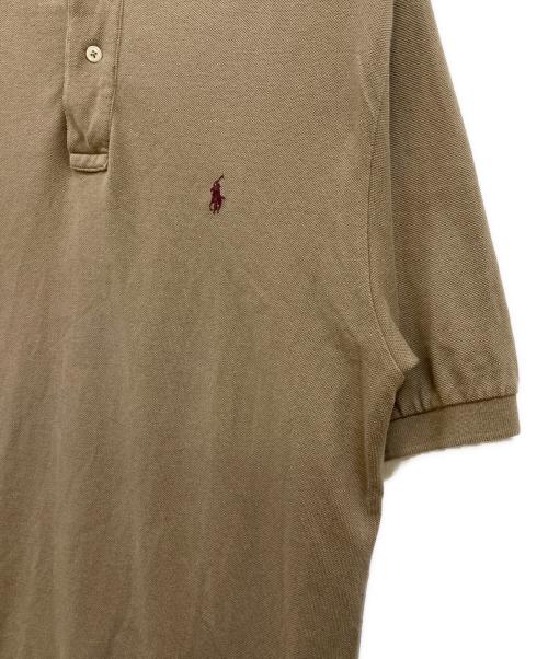 POLO RALPH LAUREN（ポロ・ラルフローレン）POLO RALPH LAUREN (ポロ・ラルフローレン) ポロシャツ ベージュ サイズ:Ｍの古着・服飾アイテム
