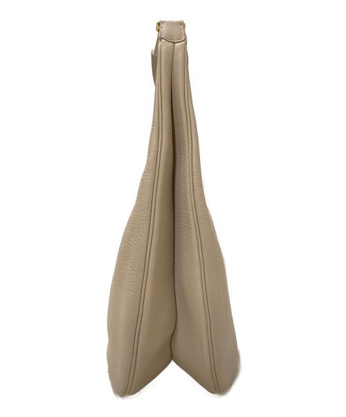 HERMES（エルメス）HERMES (エルメス) ガオ レザーワンショルダーバッグ アイボリーの古着・服飾アイテム
