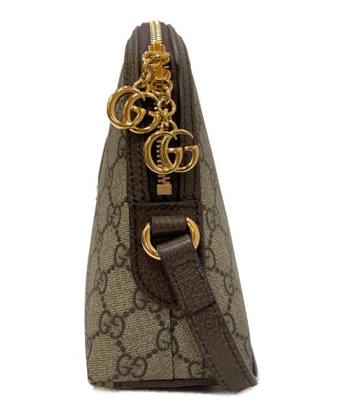 GUCCI（グッチ）GUCCI (グッチ) シェリーライン オフィディア スモール ショルダーバッグ ブラウンの古着・服飾アイテム