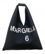 MM6 Maison Margielaエムエムシックスメゾンマルジェラ）の古着「ロゴプリント ジャパニーズトートバッグ」｜ブラック